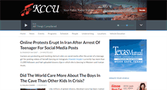 Desktop Screenshot of kccu.org