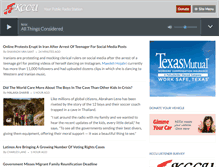 Tablet Screenshot of kccu.org
